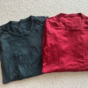 Lululemon Swiftly Tech long sleeves hip length size 6 bundle of two